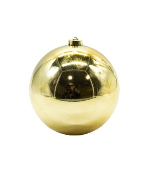 Box 2 palle di Natale lucide colore oro Ø15cm - AR3/15002A-G | Il patio store