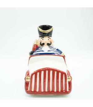 Portacioccolatini automobile con schiaccianoce in ceramica - xnstc0005 - Il patio store