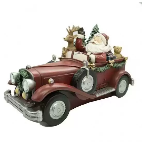 Babbo Natale in automobile - tmstc0814 - Il patio store