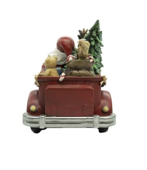 Babbo Natale in automobile - tmstc0814 - Il patio store