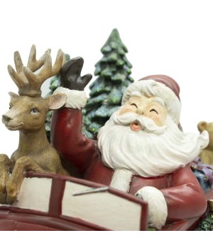 Babbo Natale in automobile - tmstc0814 - Il patio store