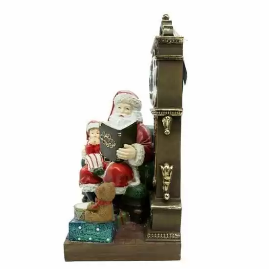 Babbo Natale in poltrona con orologio - tmstc0813 - Il patio store