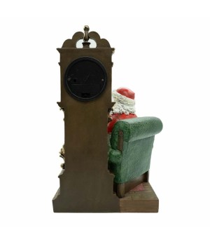 Babbo Natale in poltrona con orologio - tmstc0813 - Il patio store