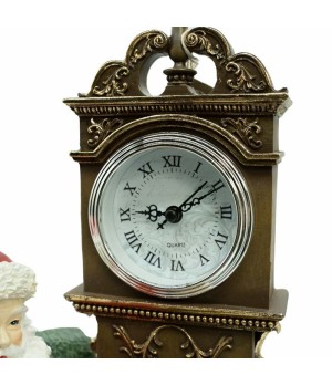 Babbo Natale in poltrona con orologio - tmstc0813 - Il patio store