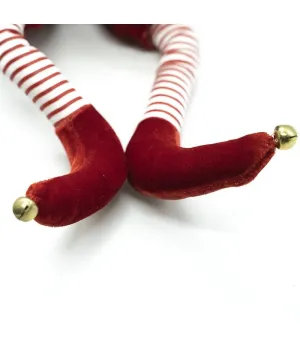 Elfo con abito rosso H43cm -  ef6100117 - Il patio store