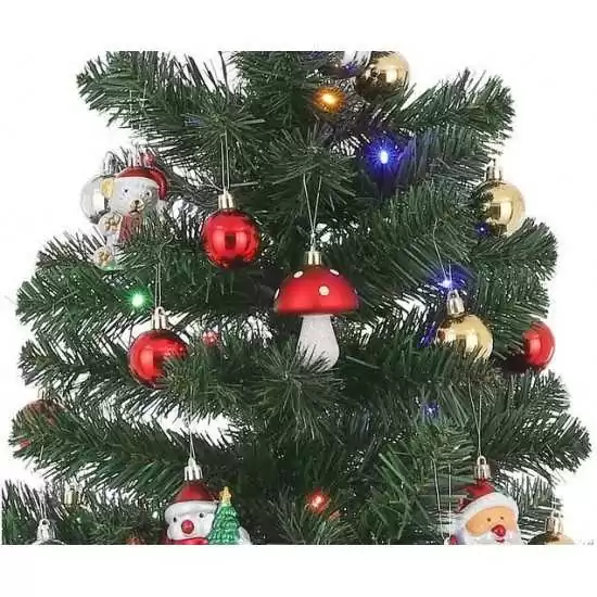 Albero di Natale verde Joy in pvc H.90 cm - 1084906 - Il patio store