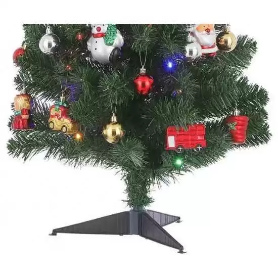 Albero di Natale verde Joy in pvc H.90 cm - 1084906 - Il patio store