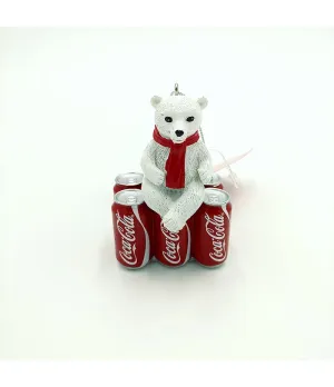 Orso polare su lattine coca cola - cc2203 - Il patio store