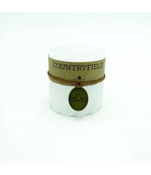 Candela colore bianco Ø7.5cm H7.5cm - cnd 782466 - Il patio store