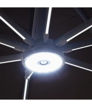 Lampada per ombrellone