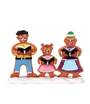 Coristi di pan di zenzero - Gingerbread Carolers - Lemax 62469 - Il patio store