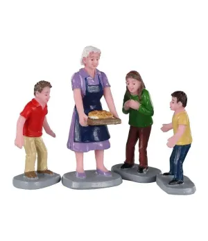 Tradizione di famiglia - Family Tradition Set of 4 - Lemax 02945 - Il patio store