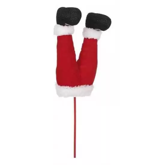 Pick gambe Babbo Natale - 1078532 - Il patio store