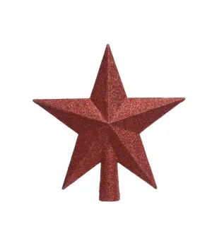 Puntale stella glitterata - Il patio store