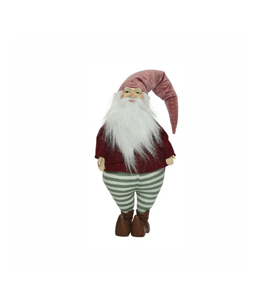 Gnomo di Babbo Natale in piedi colori mix H104 cm- ksd611688 - Il patio store