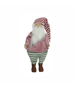 Gnomo di Babbo Natale in piedi colori mix H73 cm - ksd 611690 - Il patio store