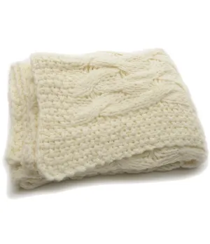 Plaid in lana in filo intrecciato - ksd 613182 - Il patio store