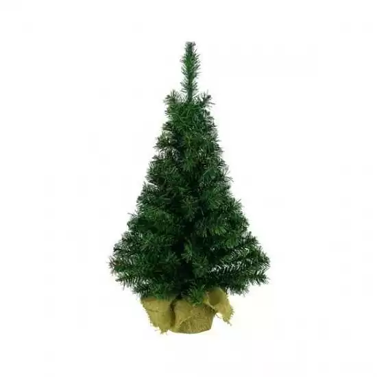 Albero di Natale Imperial verde in pvc H75 cm - Ksd 683326 - Il patio store