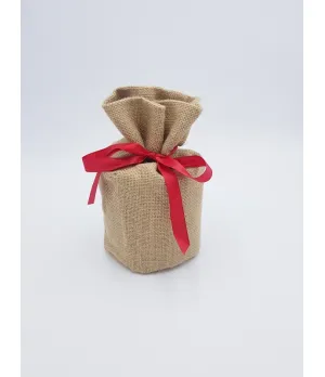 Sacchetto in juta naturale H25cm - 91129 - Il Patio store