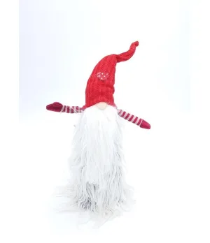 Gnomo con cappello rosso - 63869 - Il patio store