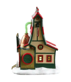 Fienile per la toelettatura delle renne - Reindeer Grooming Barn - Lemax 75293 - Il patio store