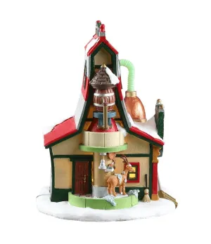 Fienile per la toelettatura delle renne - Reindeer Grooming Barn - Lemax 75293 - Il patio store