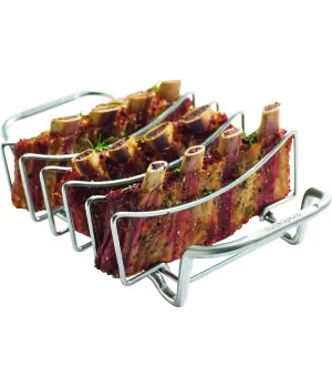 Supporto per costine ed arrosto in acciaio - Broil King 62602 - Il patio store