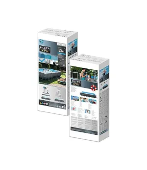 Piscina Intex Ultra Frame XTR 732x366x132 cm Filtro a Sabbia - Intex 26364 - Il patio store