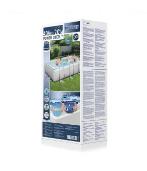 Piscina Power Steel 404x201x100 cm - Bestway 56441 - Il patio store