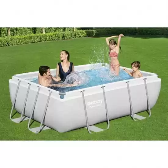 Piscina Power Steel 282x196x84 cm - Bestway 56629 - Il patio store