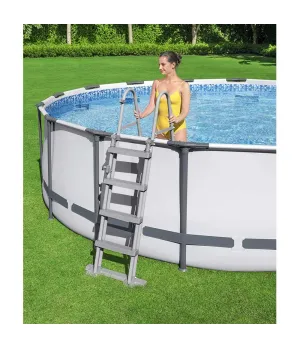 Scaletta di sicurezza per piscina H122cm - Bestway 58331 - Il patio store
