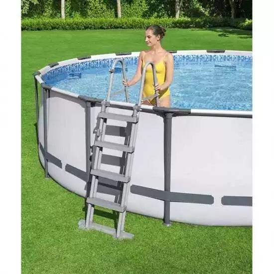 Scaletta di sicurezza per piscina H122cm - Bestway 58331 - Il patio store