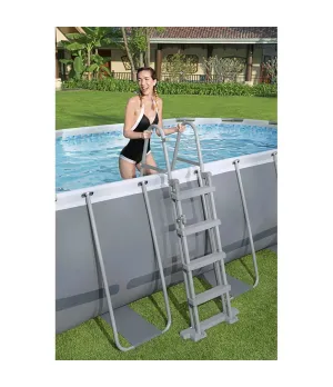 Scaletta di sicurezza per piscina H122cm - Bestway 58331 - Il patio store