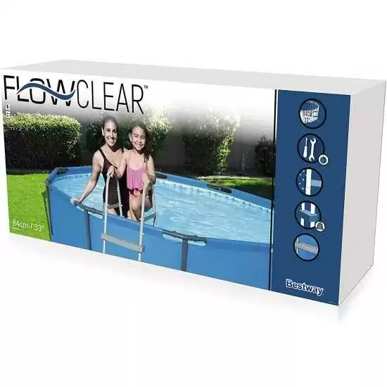 Scaletta di sicurezza per piscina H84cm - Bestway 58430 - Il patio store