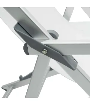 Sedia sdraio 3 posizioni in alluminio e texilene - Il patio store