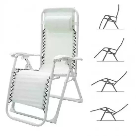 Sedia sdraio Relax in alluminio e texilene - Il patio store