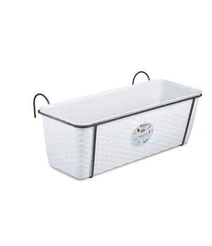 Set balconetta natural 50 cm con supporto - Il patio store