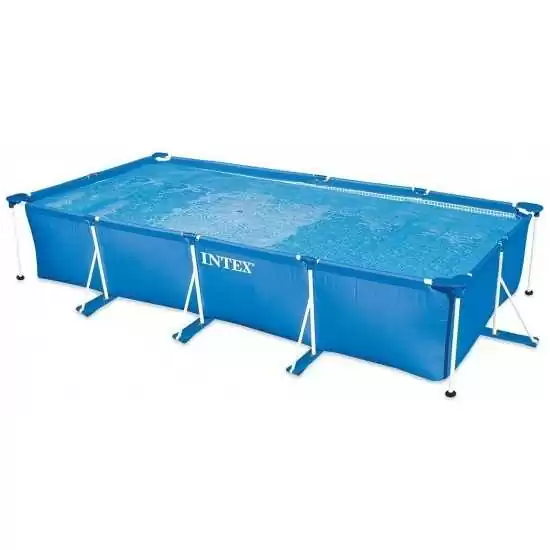 Piscina Intex Metal Frame 450x220x84 cm Filtro a cartuccia - Intex 28274 - Il patio store