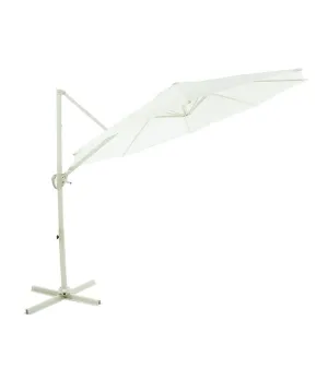 Ombrellone palo laterale QD030 diametro 3 mt bianco - Il Patio stor
