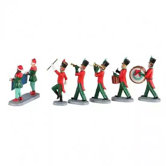 Parata di natale - Christmas on Parade Set Of 6 - Lemax 03515 - Il patio store