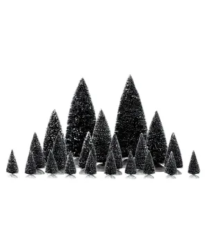 Set 21 pini assortiti - Assorted Pine Trees - Lemax 04768 - Il patio store