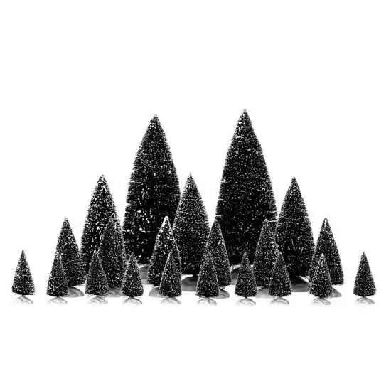 Set 21 pini assortiti - Assorted Pine Trees - Lemax 04768 - Il patio store