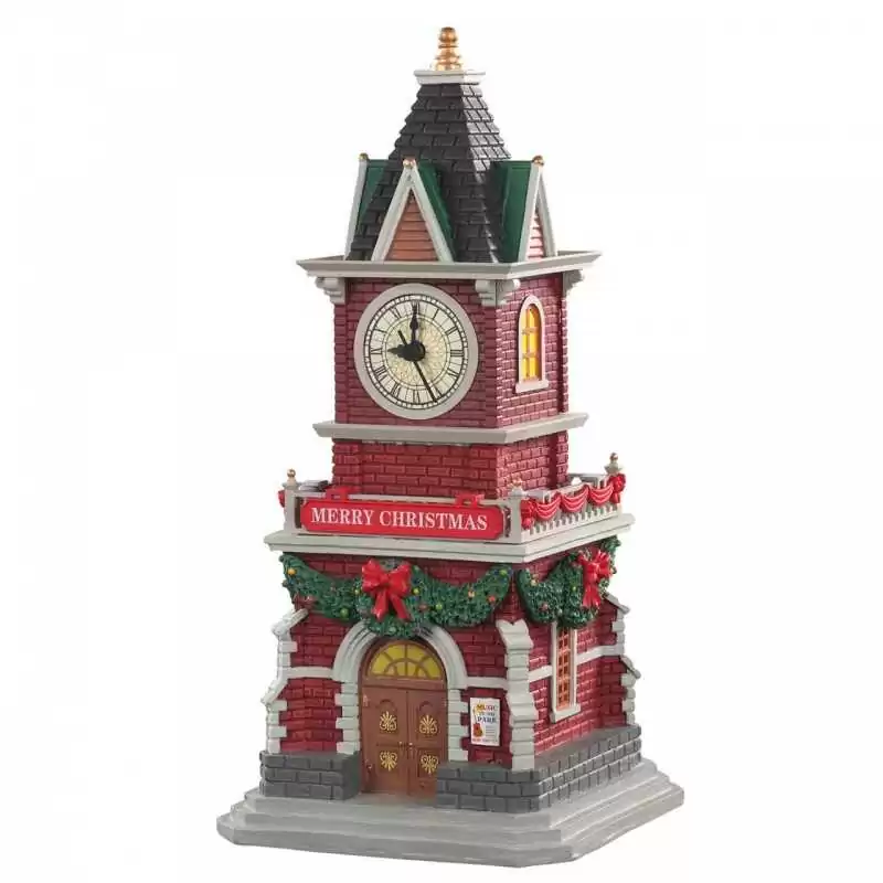 Torre dell'orologio di Tannenbaum - Tannenbaum Clock Tower - Lemax 05679 - Il patio store