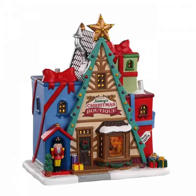 La boutique di Natale di Nancy - Nancy's Christmas Boutique - Lemax 05696 - Il patio store