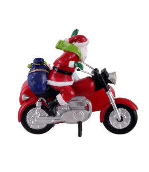 Babbo Natale in sidecar - Santa Express - Lemax 13569 - Il patio store