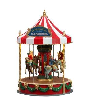 Giostra di allegria natalizia - Christmas Cheer Carousel - Lemax 14821 - Il patio store