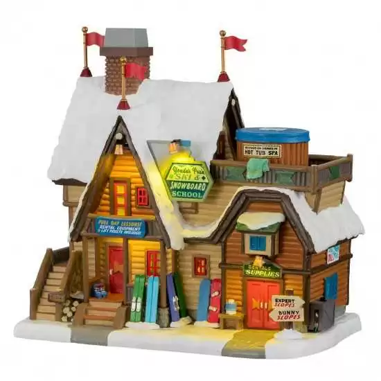 Scuola di sci e snowboard Yonder Peak - Yonder Peak Ski & Snowboard School - Lemax 15743 - Il patio store