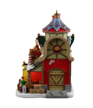 Lo zoo di Babbo Natale - Santa's Petting Zoo - Lemax 15792 - Il patio store