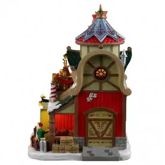 Lo zoo di Babbo Natale - Santa's Petting Zoo - Lemax 15792 - Il patio store