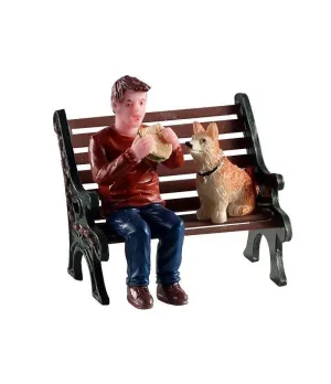 Pausa pranzo in compagnia - Lunchbreak Buddy - Lemax 02917 - Il patio store